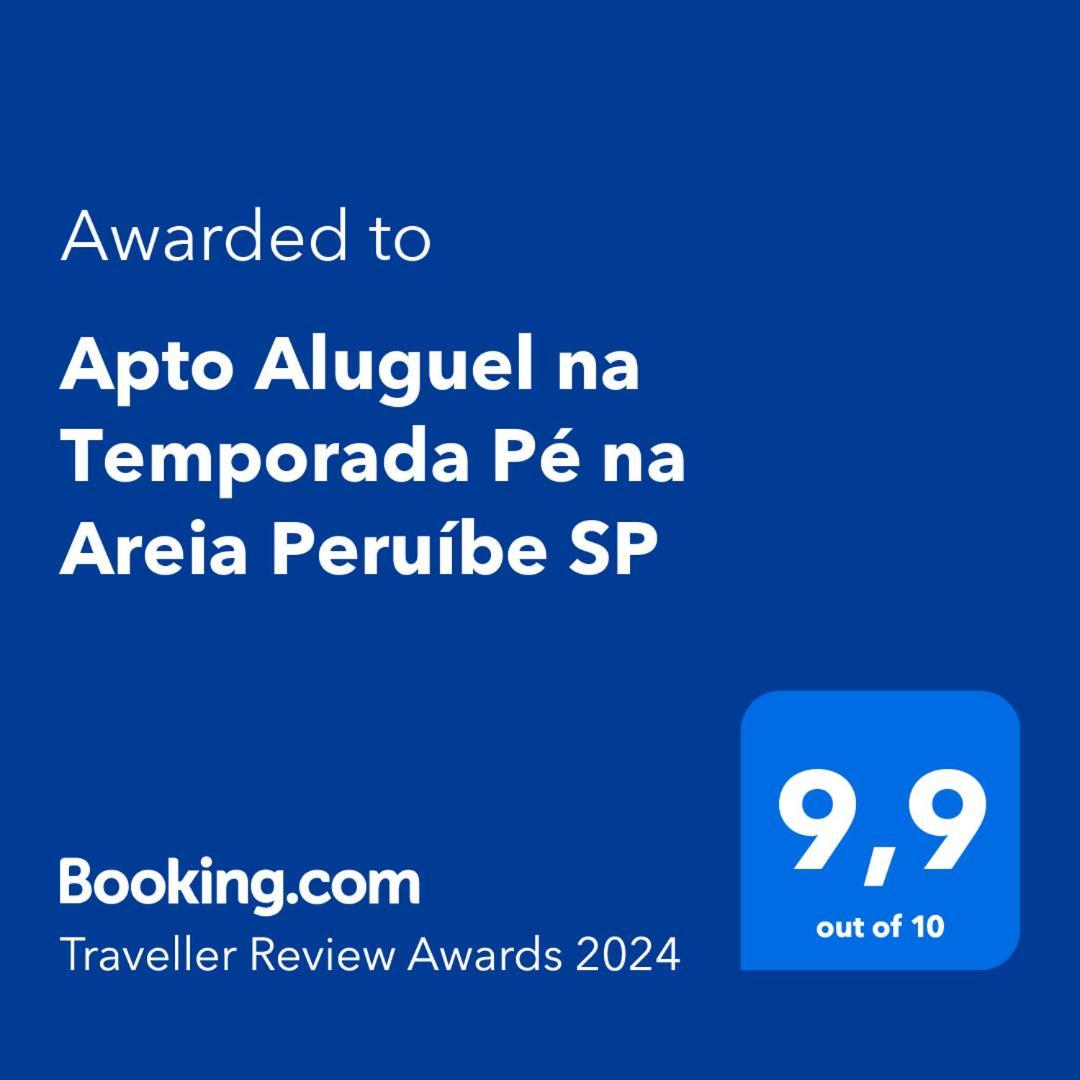 Apto Aluguel Na Temporada Pe Na Areia Peruibe Sp Exterior photo