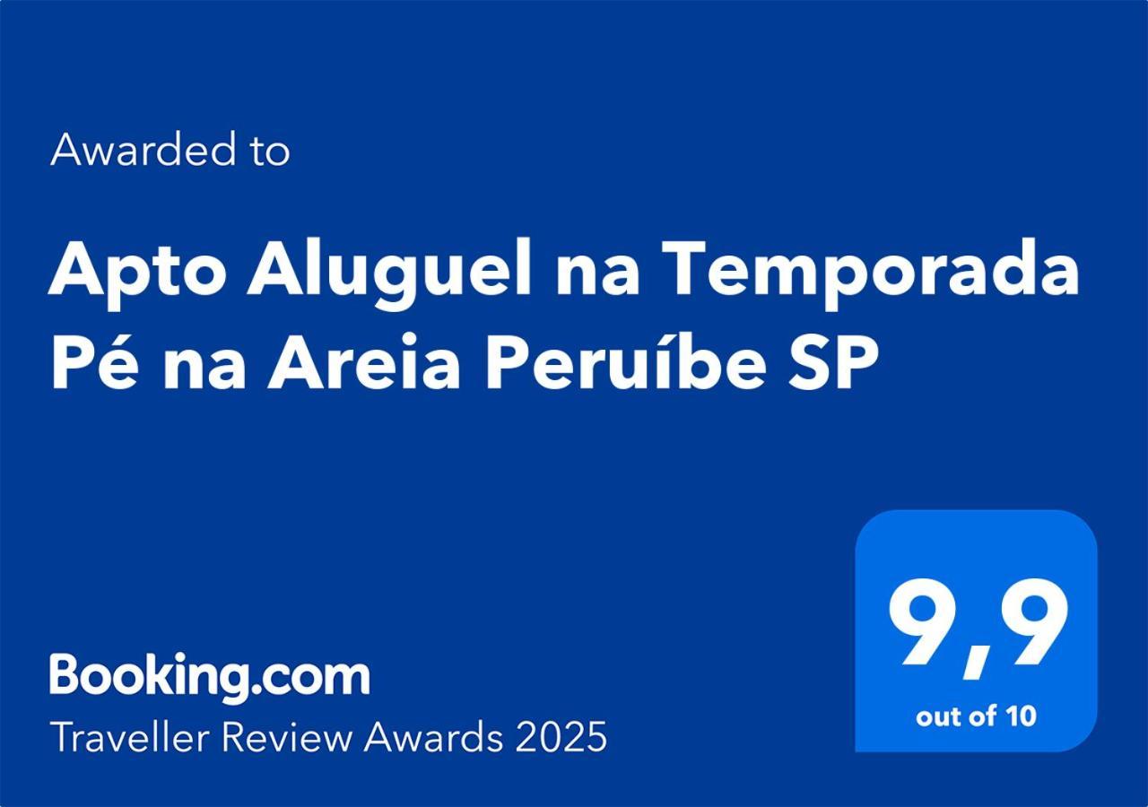 Apto Aluguel Na Temporada Pe Na Areia Peruibe Sp Exterior photo